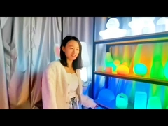 रिचार्जेबल एलईडी क्यूब लाइट पार्टियों और क्लबों के लिए एकदम सही अतिरिक्त एलईडी प्रकाश स्रोत